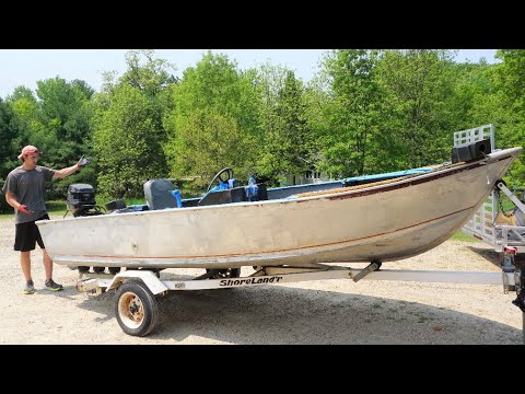 Видео: Восстановление заброшенной рыбацкой лодки стоимостью 500 долларов (ЭТО ОТВРАТИТЕЛЬНО)