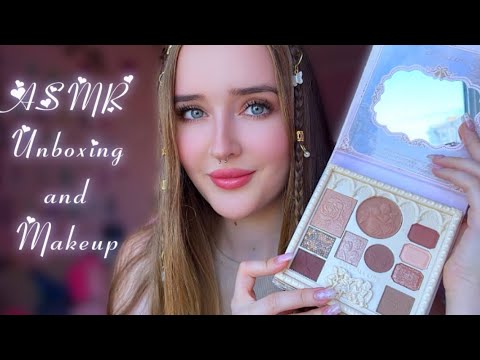 Видео: ASMR🌸Распаковка💓урок макияжа 💄