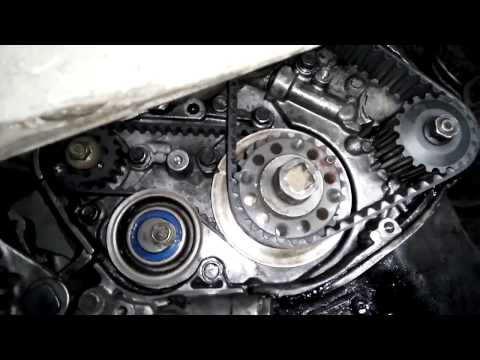 Видео: "ГТ" Установочные метки ГРМ на двигателе 4D68T - от Mitsubishi..