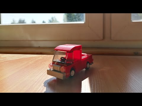 Видео: сборка пикапа из Lego