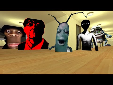 Видео: ПЛАНКТОН АУУУУ ОБУНГА И CARZY FROG В ОТЕЛЕ #gmod #nextbots