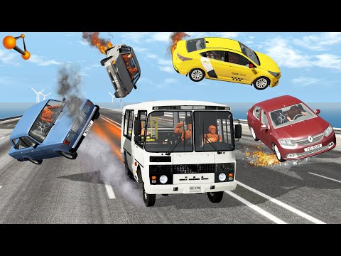 Видео: ПОВЕЛИТЕЛЬ ДОРОГИ! АВТОБУС НА СКОРОСТИ 600 КМ/Ч | BeamNG.drive