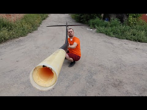 Видео: Самолет на Водороде - Карбоновый хвост и байонетное соединение Серия 3