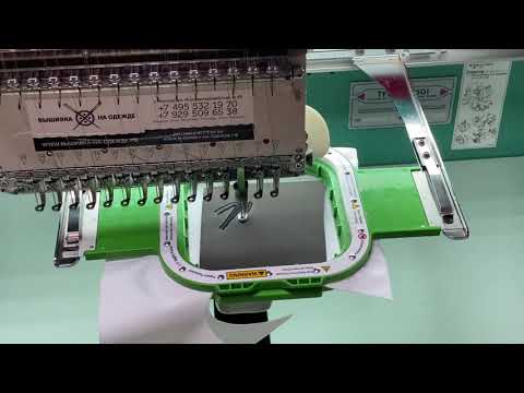Видео: 3D вышивка. Вышивка 3D с использованием Paff пены, на машине Tajima tfmx 1501     25 ноября 2020 г.