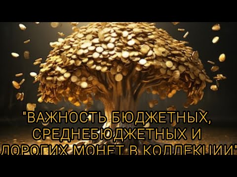 Видео: Важность бюджетных, среднебюджетных и дорогих монет в коллекции