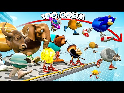 Видео: КТО ДАЛЬШЕ ПРЫГНЕТ? ПЛАНЕТЫ БРЕЙНРОТЫ В ГАРРИС МОД! ITALIAN BRAINROT В Garry`s Mod