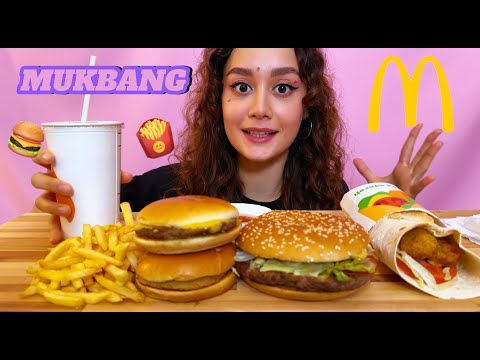 Видео: MUKBANG MCDONALDS / ВКУСНО И ТОЧКА 🍔🍟🌯 ГИПЕРОПЕКА 🐣🥲