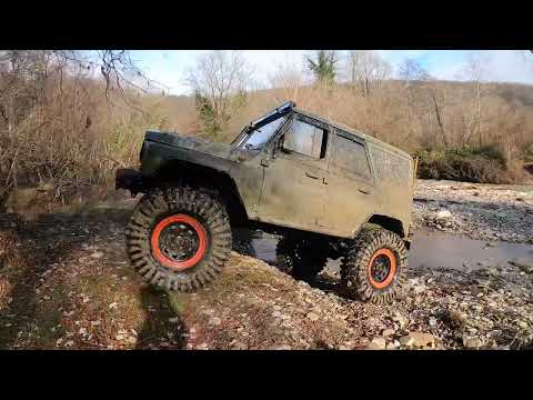 Видео: УАЗ НА ПОРТАЛАХ ОТ УНИМОГ.