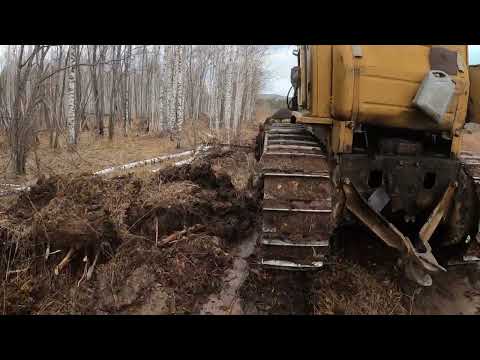 Видео: Противопожарная опашка полей бульдогом