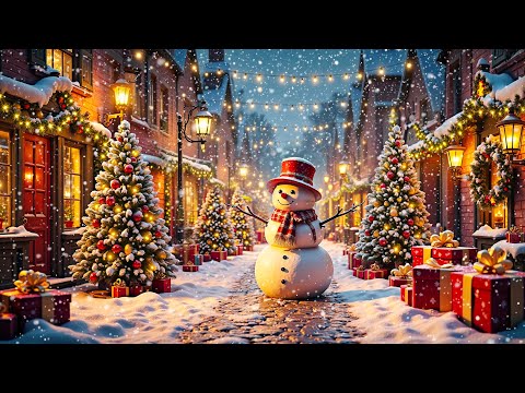 Видео: Прекрасное снежное рождественское настроение 🎄Инструментальная рождественская музыка 🌲🎁