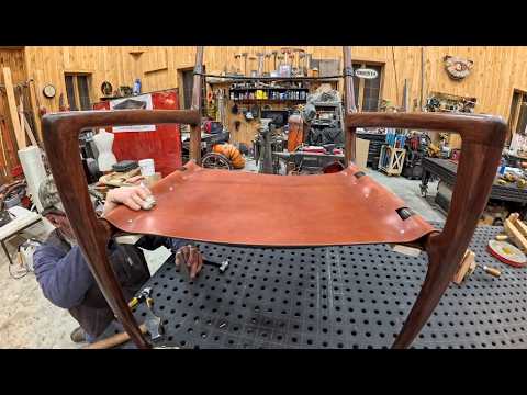 Видео: Ореховая сталь и кожа