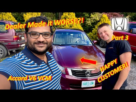 Видео: (Часть 3) Дилер Honda ухудшил ситуацию!? «Нужен новый двигатель?!» (Пропуск зажигания в системе у...