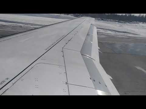 Видео: Нерюнгри, Суперджет стартанул как пуля в небо!