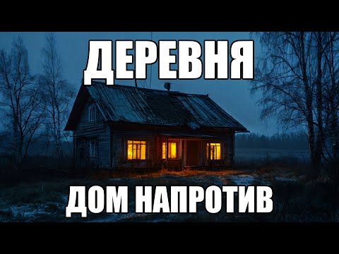 Видео: Страшные истории. ДЕРЕВНЯ. Дом напротив.