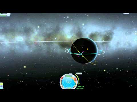 Видео: Kerbal Space Program. 2. Орбитальные маневры.