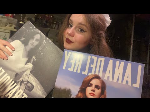 Видео: асмр обзор винилов ланы дель рей | болталка триггеры | lana del rey