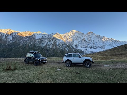 Видео: ПОЛЯНА ЧЕГЕТ | КРАСНАЯ ЛИНИЯ | ЭЛЬБРУС | ГОРА СЕМЕРКА | NIVA BRONTO 