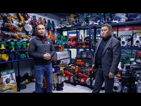 Видео: Генератор, помпа, мотоблок, сварка, жана башка товарлар доставкасы менен.