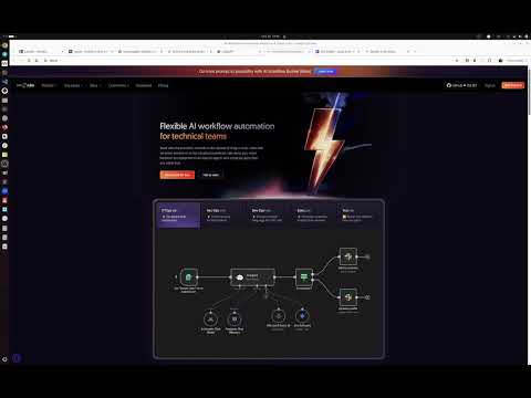 Видео: n8n + lm-studio с нуля. Урок 1.