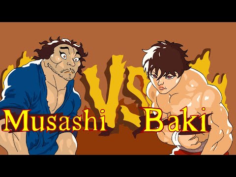 Видео: Baki VS Musashi (Баки против Мусаши)