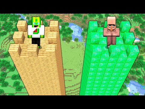 Видео: ХТО ВИЩЕ ПІДНІМЕТЬСЯ У МАЙНКРАФТІ