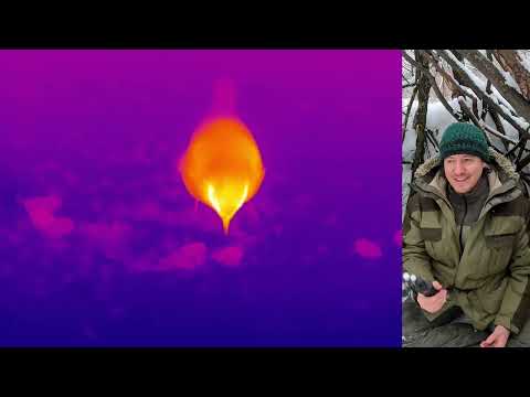 Видео: Тепловизор Xinfrared X2 для наблюдений 🔭 за птицами 🐦
