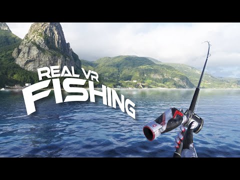 Видео: (не совсем) Краткий обзор на Real VR Fishing - лучший симулятор рыбалки в VR!