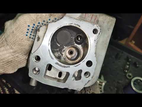 Видео: Притирка клапанов газонокосилки YARD-MAN 6018 SAK Шуриком.