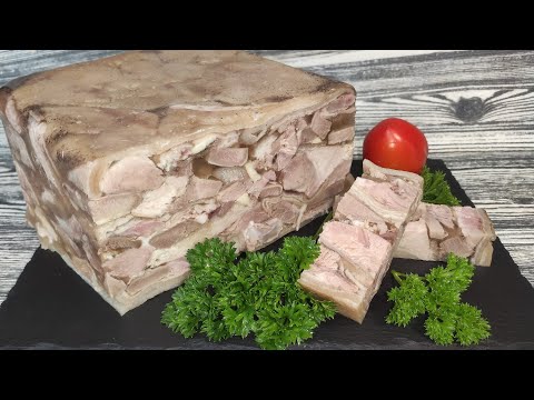 Видео: Готовлю вместо колбасы Зельц деликатесный