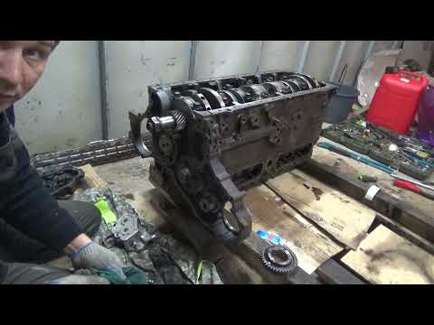 Видео: Сборка двигателя Хендай HD 120