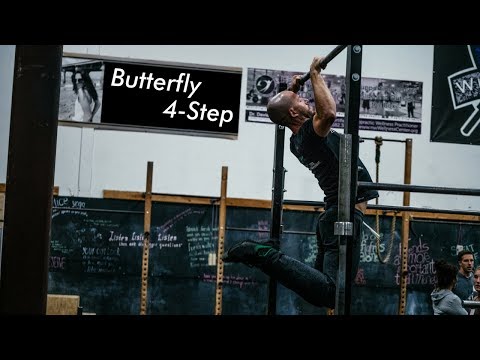 Видео: 4-STEP (Подтягивания баттерфляем) | CrossFit Invictus Gymnastics