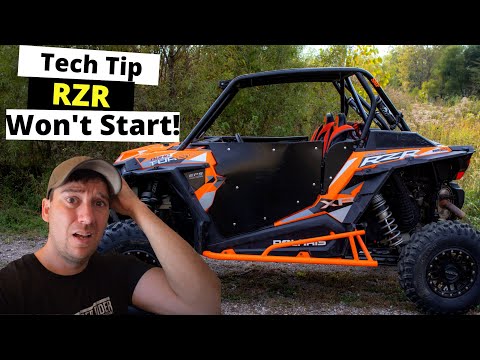 Видео: Polaris RZR не заводится! Ремонт датчика тормоза.