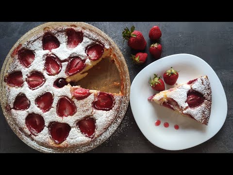 Видео: Итальянский пирог с рикоттой и клубникой просто взорвет ваши вкусовые рецепторы!