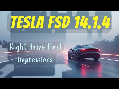 Видео: Я только что получил Tesla FSD 14.1.4 и УХ ТЫ!