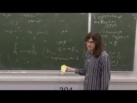 Видео: К-теория ассемблеров. Лекция 4. Часть 1. Ф. Вылегжанин, А. Фролов