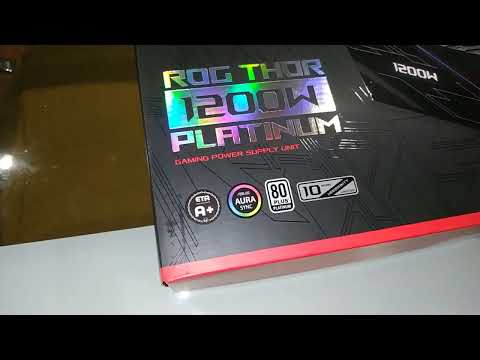 Видео: Блок питания Asus ROG Thor 1200W из магазина Rozetka.Распаковка