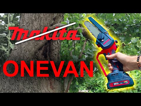 Видео: ЗАЧЕМ Makita?! ДЕШЁВАЯ Аккумуляторная ПИЛА ONEVAN 6″  с aliexpress - ОГОНЬ!!! ТЕСТ