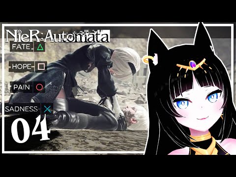 Видео: 【NieR: Automata】ФИНАЛ 2B - 9S НАЧАЛО #4 🎮🦈