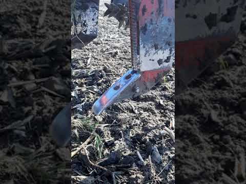 Видео: Наш самодельный глуборыхлитель. долото.