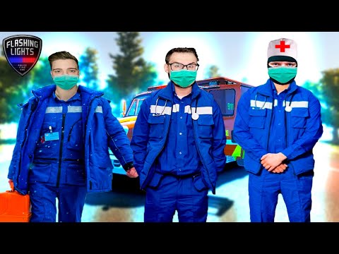 Видео: БАНДА ЮТУБ НА СКОРОЙ ПОМОЩИ! У ВАС СЛОМАНА РУКА? МЫ ДОЛОМАЕМ! УГАРНЫЕ ГОРЕ ВРАЧИ! Flashing Lights.