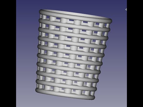 Видео: FreeCad Круговой массив