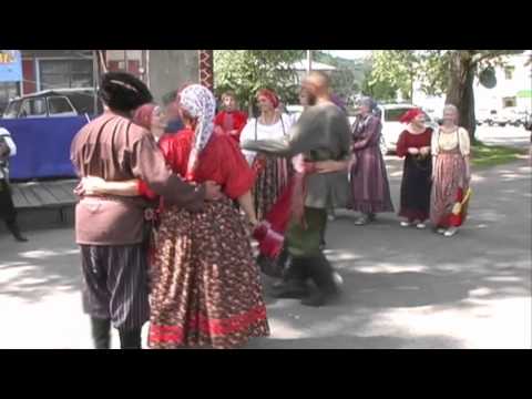 Видео: Кадриль "Восьмера", country-dance,частушки