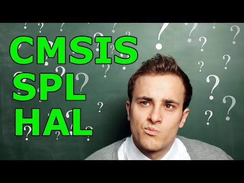 Видео: CMSIS, SPL, LL, HAL обзор особенностей наиболее популярных библиотек для микроконтроллеров STM32.