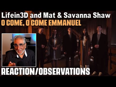 Видео: «O Come, O Come Emmanuel» от Lifein3D и Мэтта и Саванны Шоу, Реакция/Наблюдения
