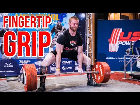 Видео: Пальцевый хват для становой тяги