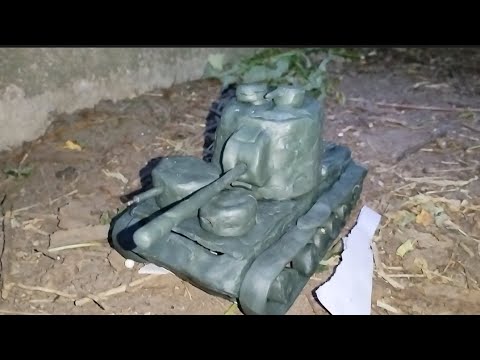 Видео: Обстрел танка КВ-5