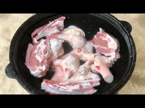 Видео: ИлИК шурпа по Узбекски! Шурпа из говяжьих костей !( как развивалась болезнь!!)