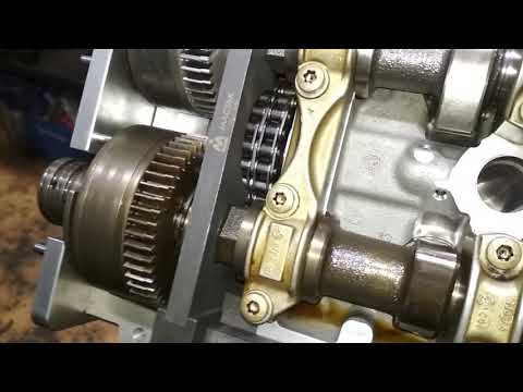 Видео: Mercedes Benz CL63 (С216) ///AMG M156.984 (перебока) (Спец. набор) Привод ГРМ