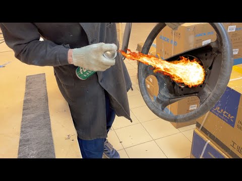 Видео: Немцы не умеют делать руль, вот как надо.