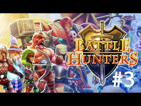 Видео: Battle Hunters №3 Первый босс - Скорпион. Прохождение